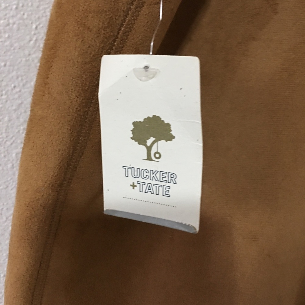 Tucker + Tate Faux Shearling Vest Ivory Vanilla NWT-Large - Picture 5 of 8